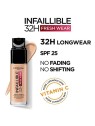 L'Orï¿½ï¿½al Infallible 24H Foundation 30ml 145 Rose Beige