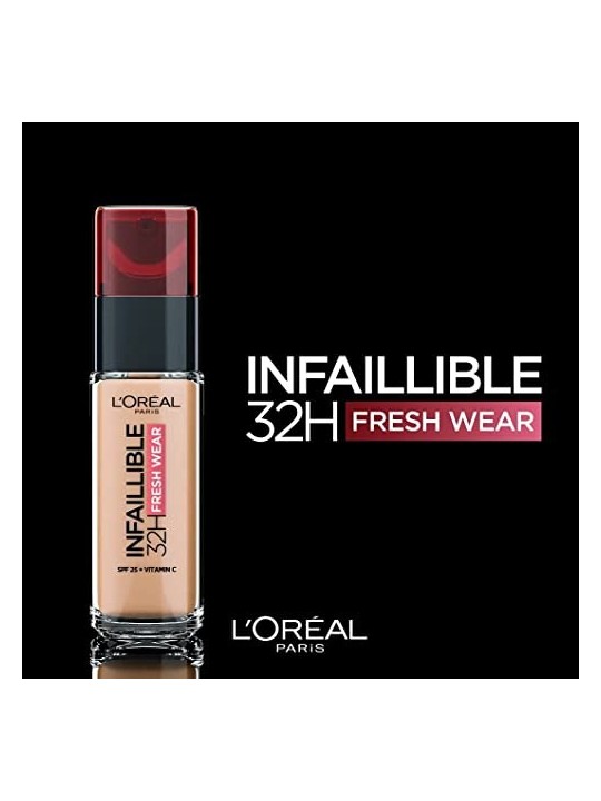 L'Orï¿½ï¿½al Infallible 24H Foundation 30ml 145 Rose Beige