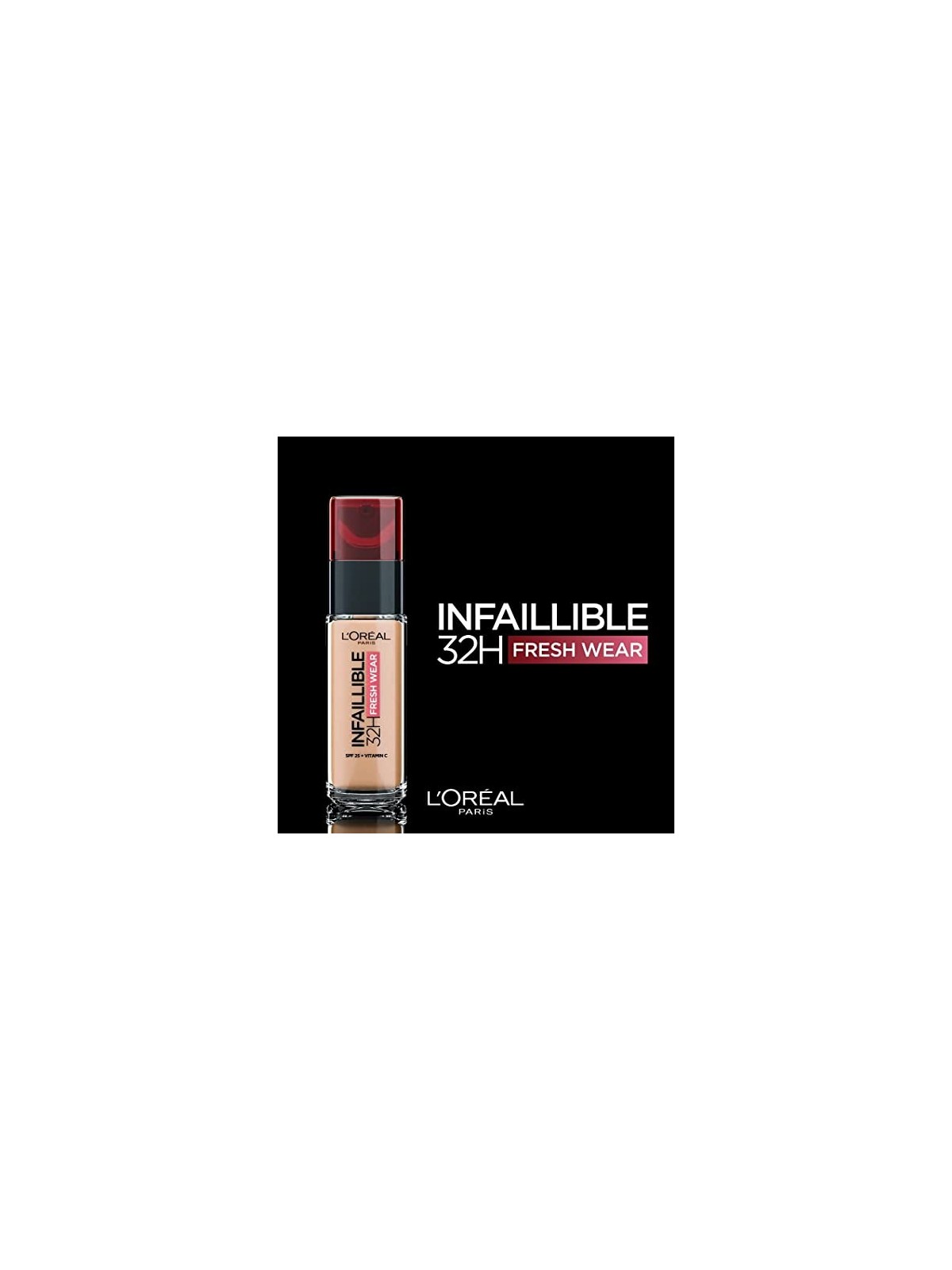 L'Orï¿½ï¿½al Infallible 24H Foundation 30ml 145 Rose Beige