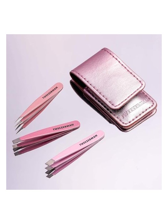 Tweezerman Micro Mini Set di Pinzette da Viaggio