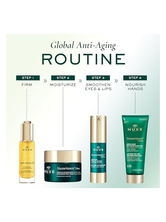 Nuxe Nuxuriance Ultra Replenishing Night Cream donna 50ml All Skin Types Nuxe www.essenzetotalstyle.com 