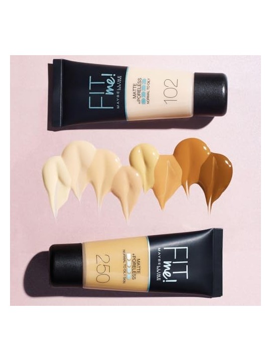 Maybelline Fit Me Trucco Matte Poreless 112 Soft Beige per Donna 30ml