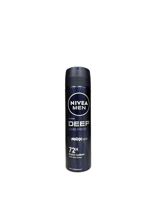 Nivea MEN DEEP BLACK CARBON deo spray 150ml uomo