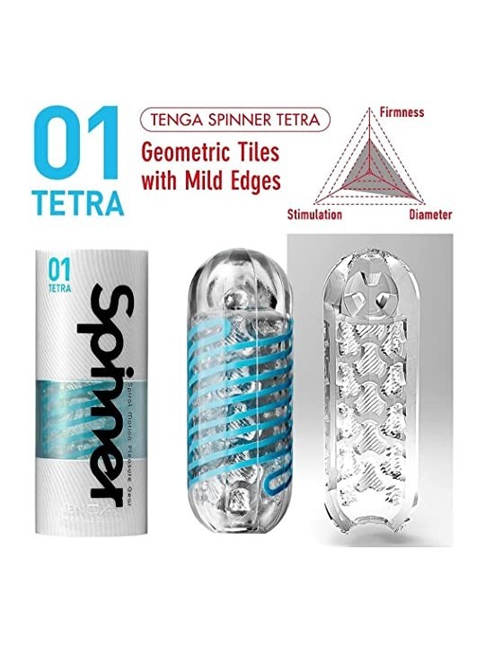 TENGA SPINNER MOVIMENTO A SPIRALE MASTURBATORE GEAR DEL PIACERE 1UN