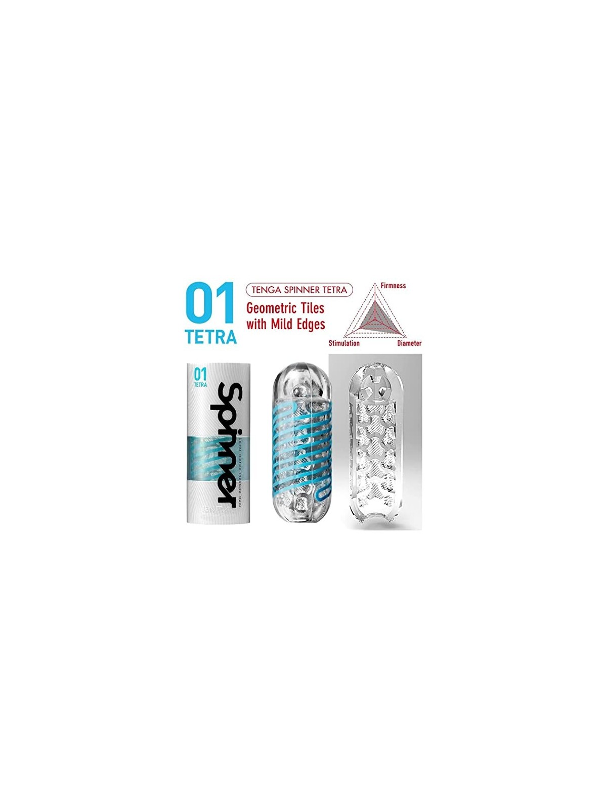 TENGA SPINNER MOVIMENTO A SPIRALE MASTURBATORE GEAR DEL PIACERE 1UN