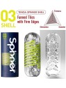 TENGA SPINNER MOVIMENTO A SPIRALE MASTURBATORE GEAR DEL PIACERE 03 CONCHIGLIA 1UN