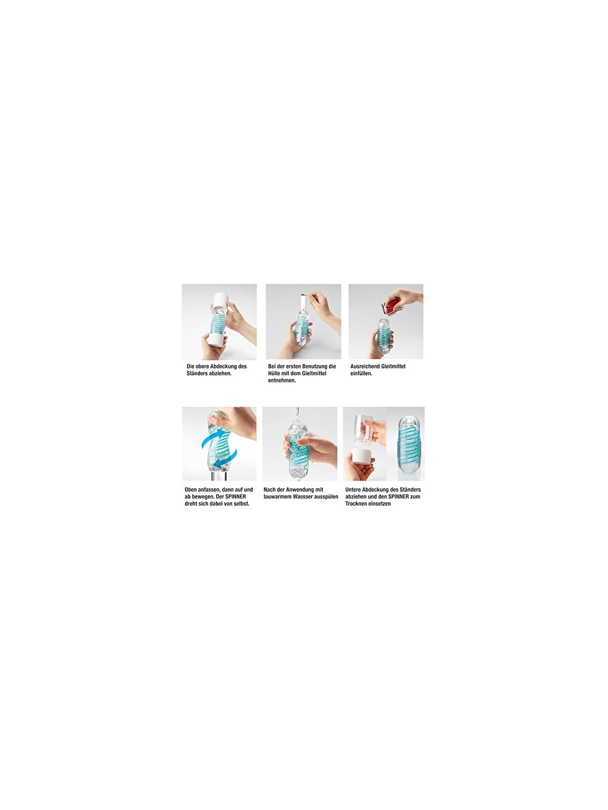 TENGA SPINNER MOVIMENTO A SPIRALE MASTURBATORE GEAR DEL PIACERE 03 CONCHIGLIA 1UN