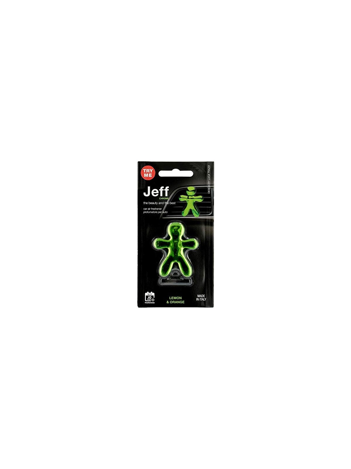Jeff Lemon & Orange Profumo per auto unisex 1 unit