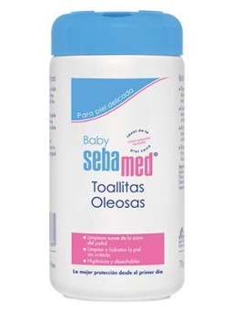 Sebamed Olio per Bambini Saviette 70 unit unisex