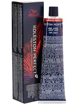 Wella Koleston Perfect Me - Vibrant Reds unisex 60ml 55-55 Light Brown Intensive Mahogany Intensive