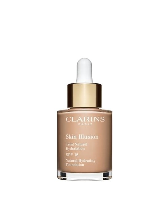 Clarins Skin Illusion SPF 15 Fondotinta Idratante Naturale 30 ml 109 Grano donna