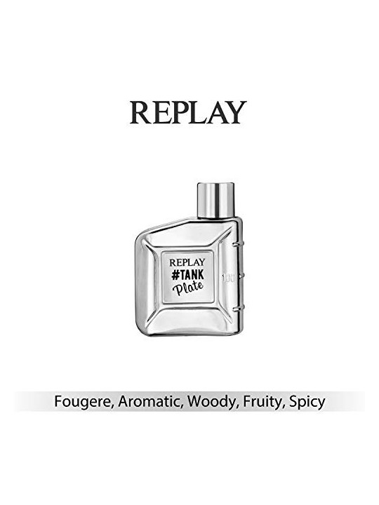 Replay Tank Plate Eau de toilette uomo 100ml