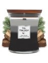 Candela profumata WoodWick Trilogy Warm Woods 275 g