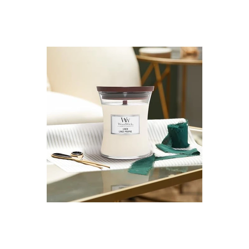 Candela profumata WoodWick Trilogy Warm Woods 275 g