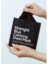 Midnight Blue Calming Sheet Mask maschera in tessuto rinfrescante e lenitiva 25ml