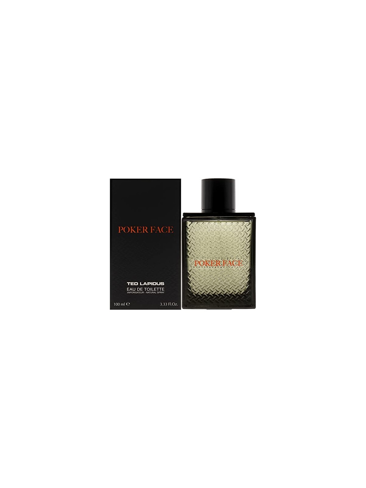 Ted Lapidus POKER FACE Eau de Toilette Spray 100ml Uomo