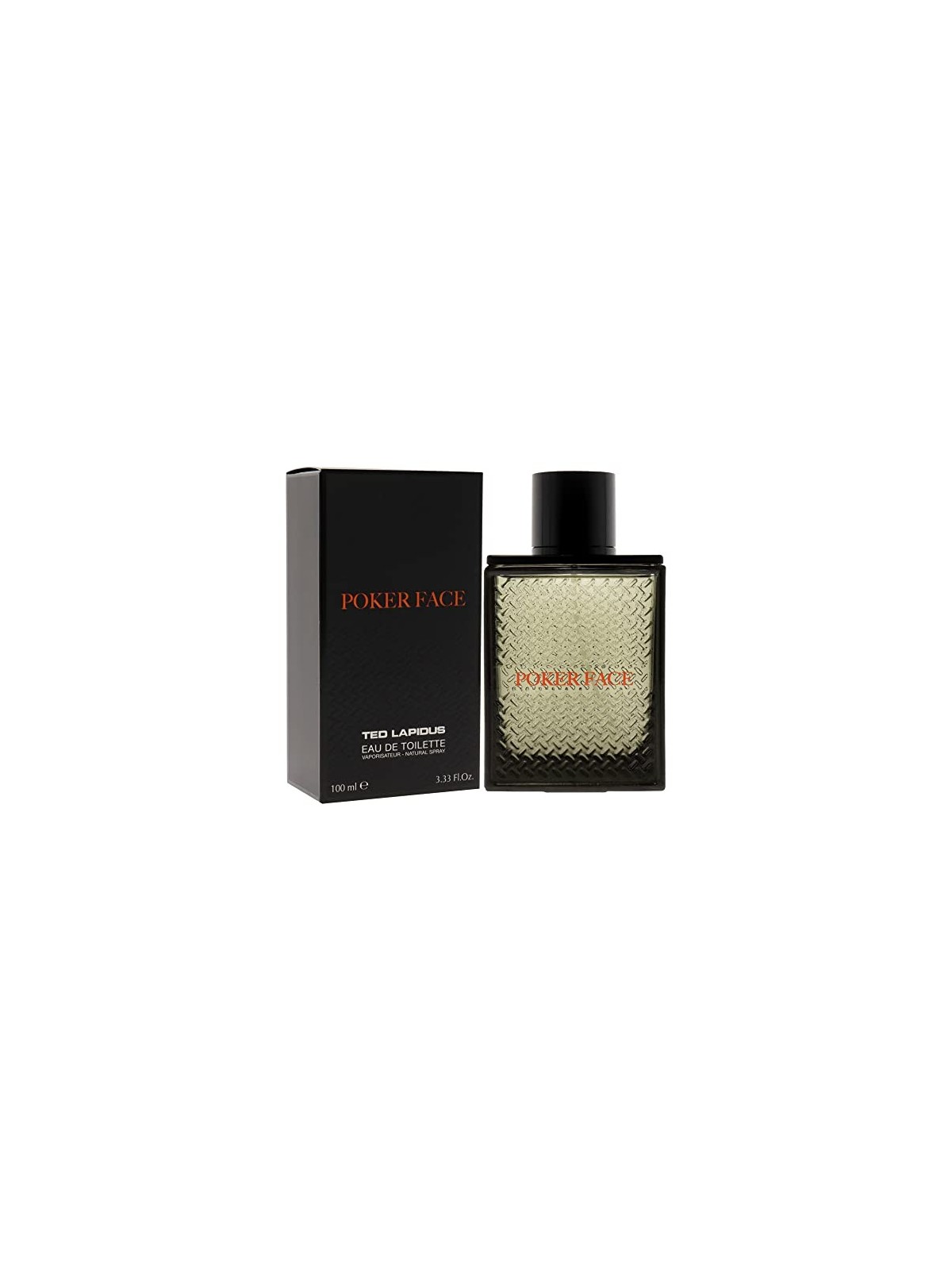 Ted Lapidus POKER FACE Eau de Toilette Spray 100ml Uomo