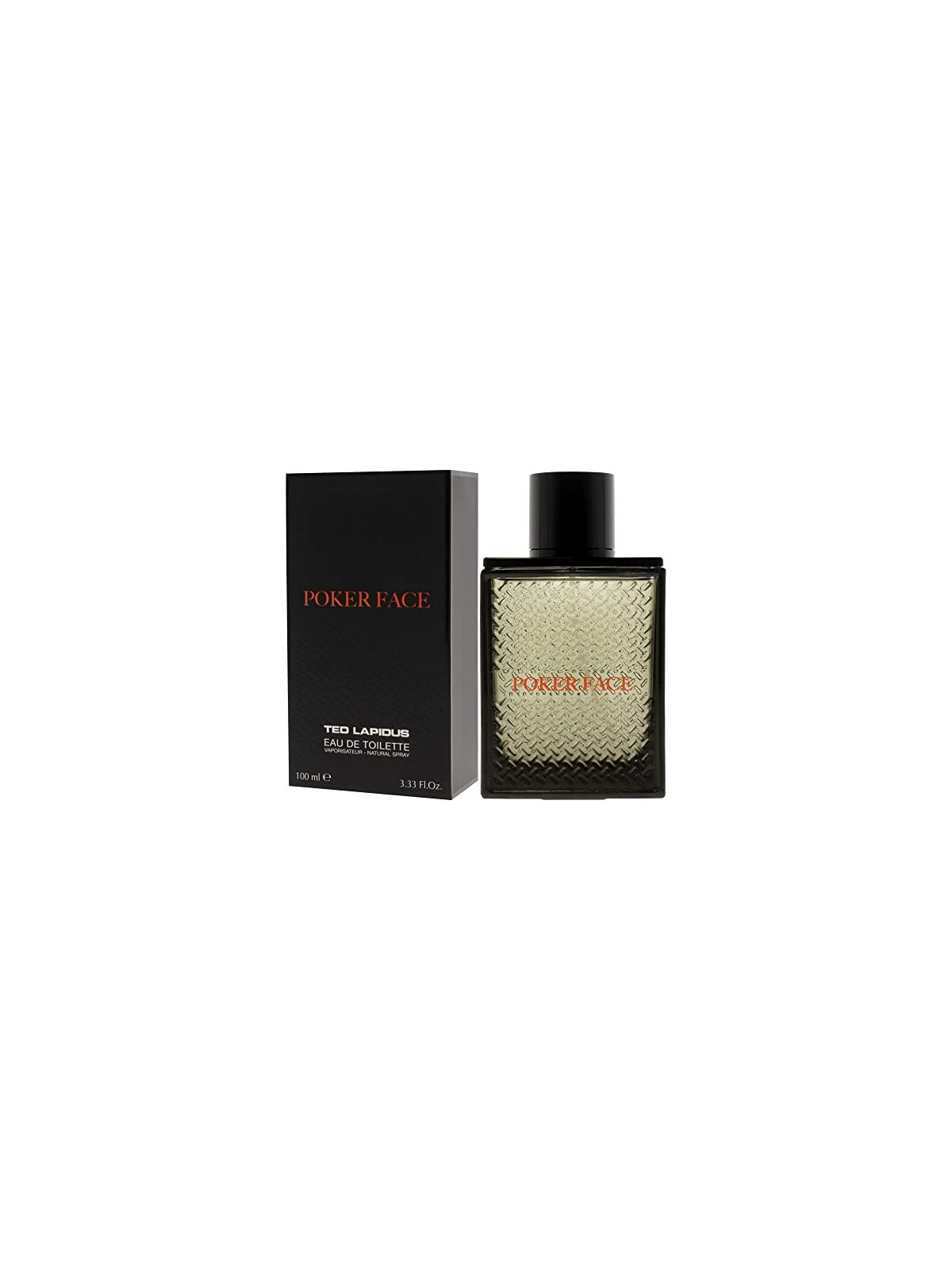 Ted Lapidus POKER FACE Eau de Toilette Spray 100ml Uomo