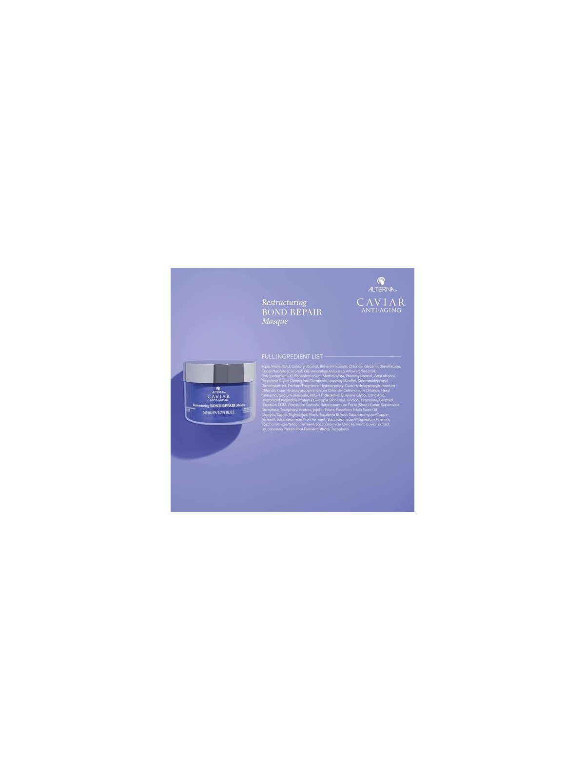 Alterna Caviar AntiAging Restructuring Bond Repair Mask 169ml