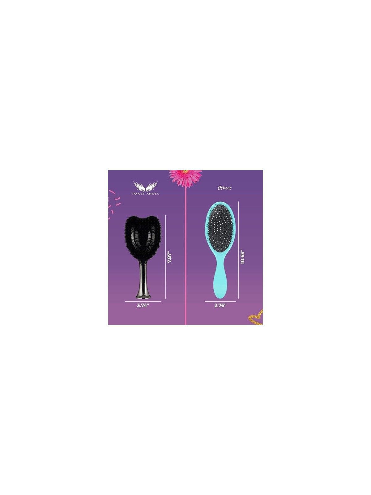 TANGLE ANGEL Spazzola per capelli Angel Pro Titanium