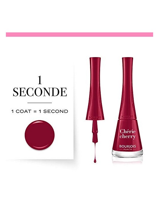 Bourjois 1 Second Gel Nail Polish 9ml No. 08 Cherie Cherry