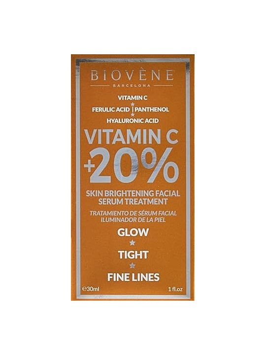 Biovne VITAMIN C 20 siero viso illuminante per la pelle trattamento 30ml donna Biovène www.essenzetotalstyle.com 