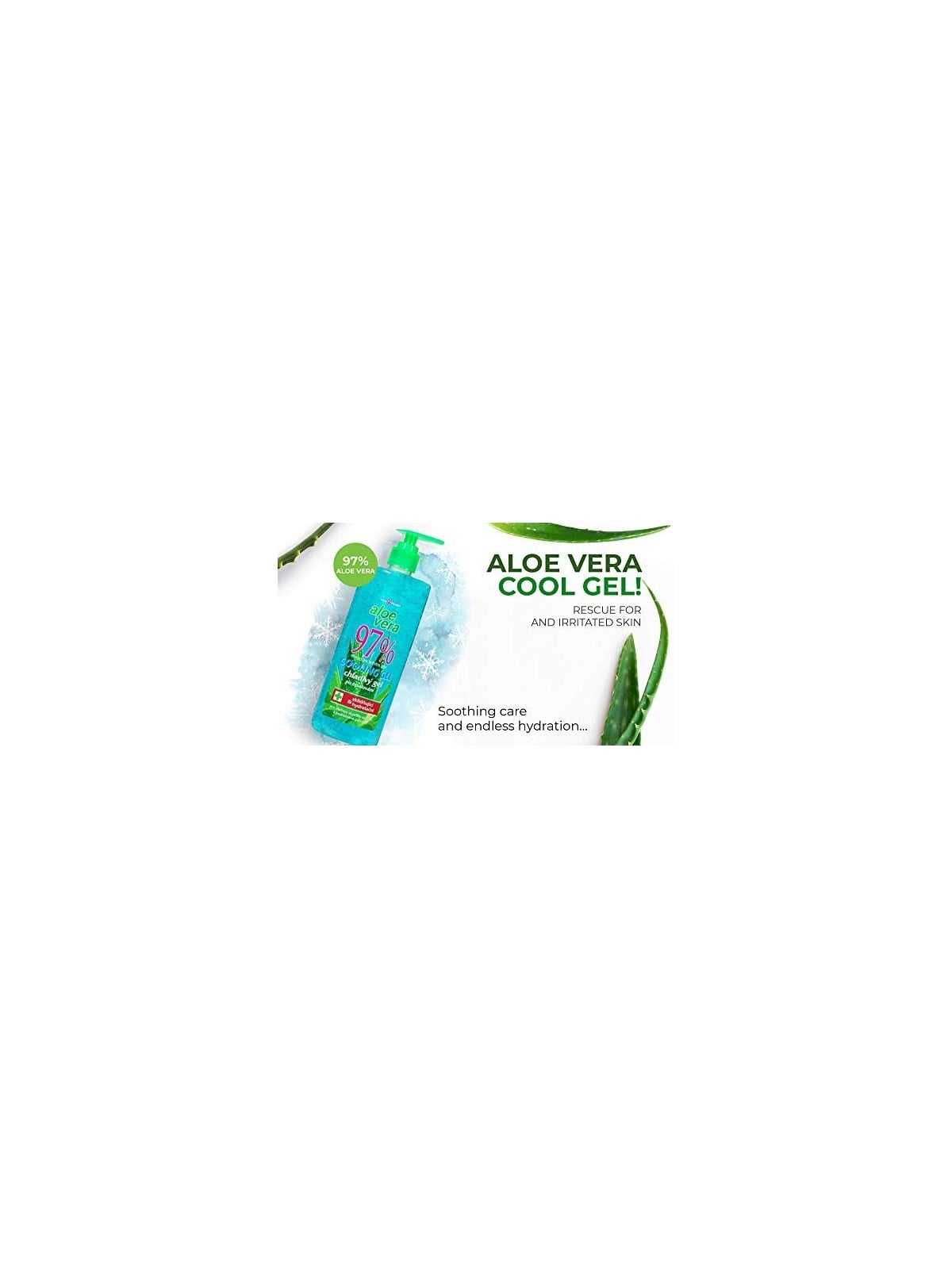 Gel Rinfrescante all'Aloe Vera Vivaco VivaPharm 250ml