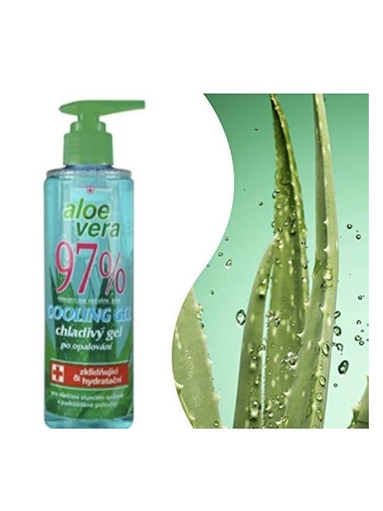 Gel Rinfrescante all'Aloe Vera Vivaco VivaPharm 250ml