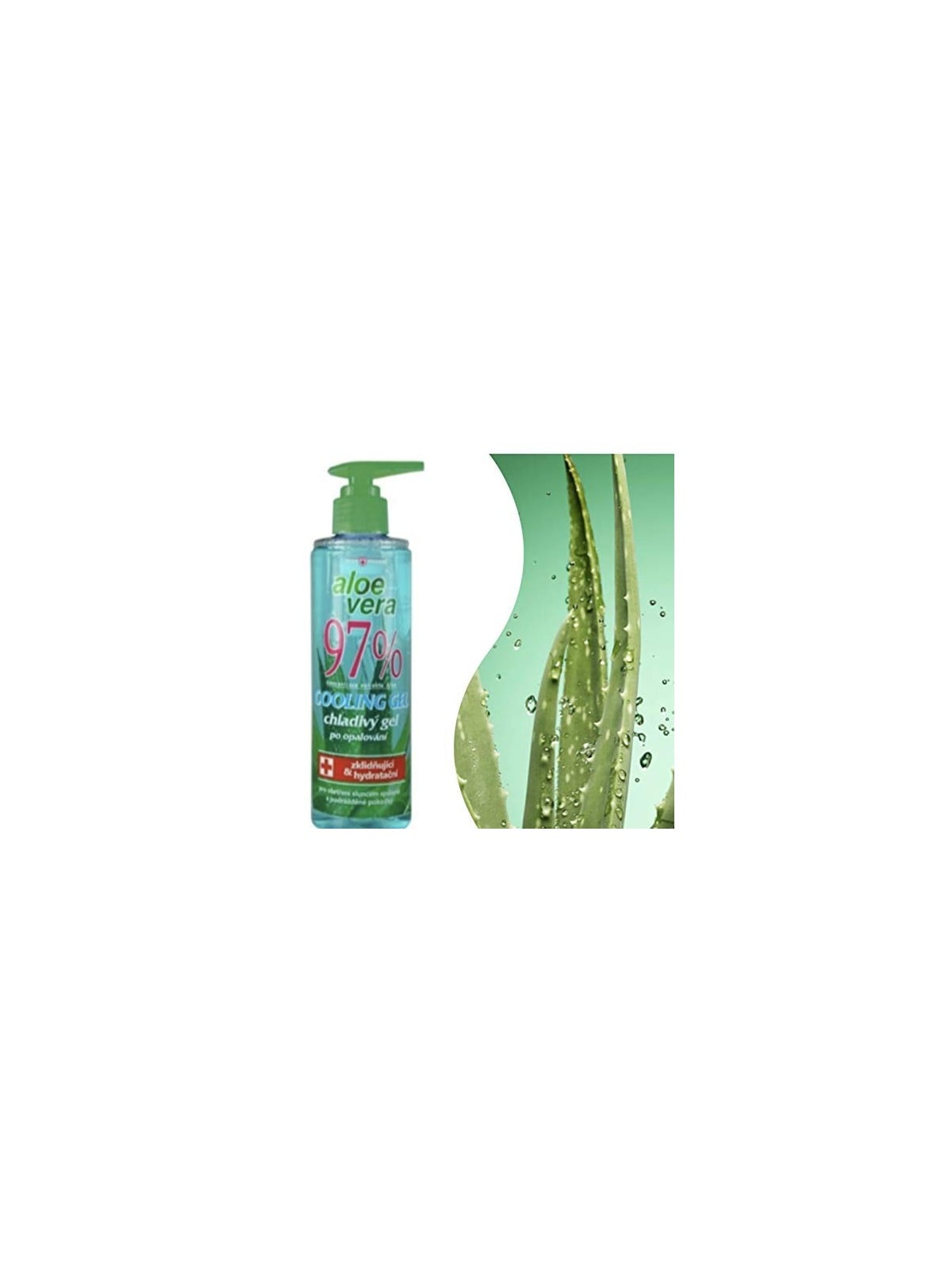 Gel Rinfrescante all'Aloe Vera Vivaco VivaPharm 250ml