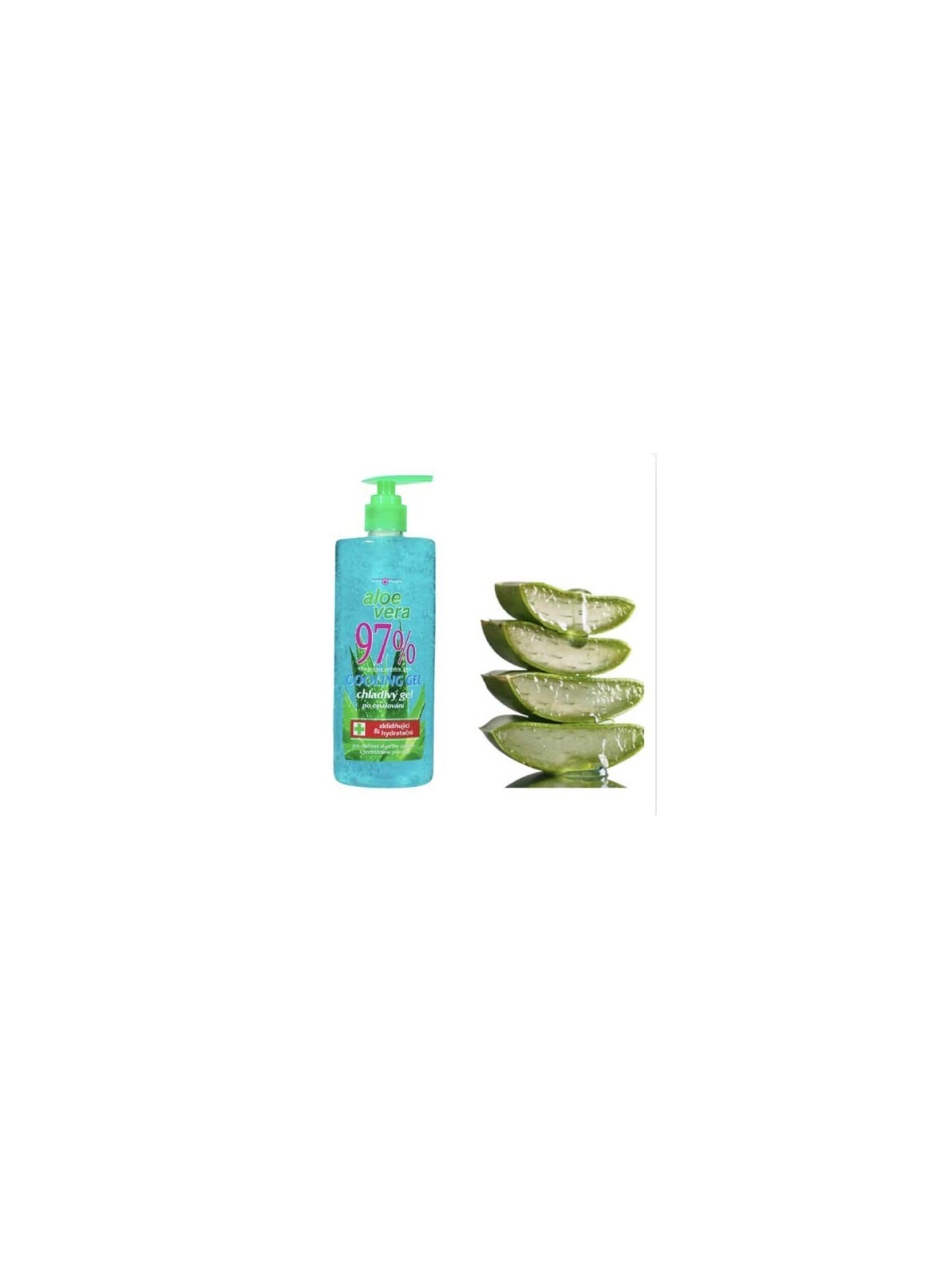 Gel Rinfrescante all'Aloe Vera Vivaco VivaPharm 250ml