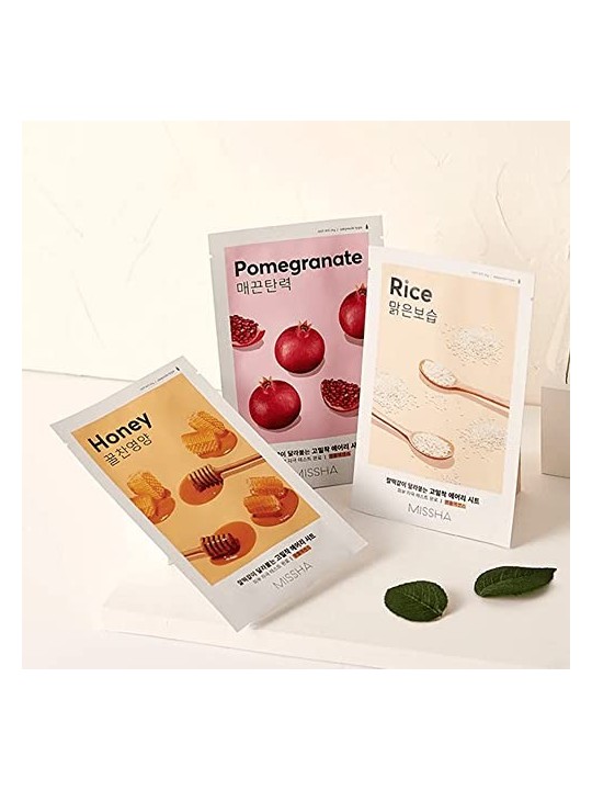 Missha Airy Fit Sheet Mask Illuminating and Nourishing Honey 19ml