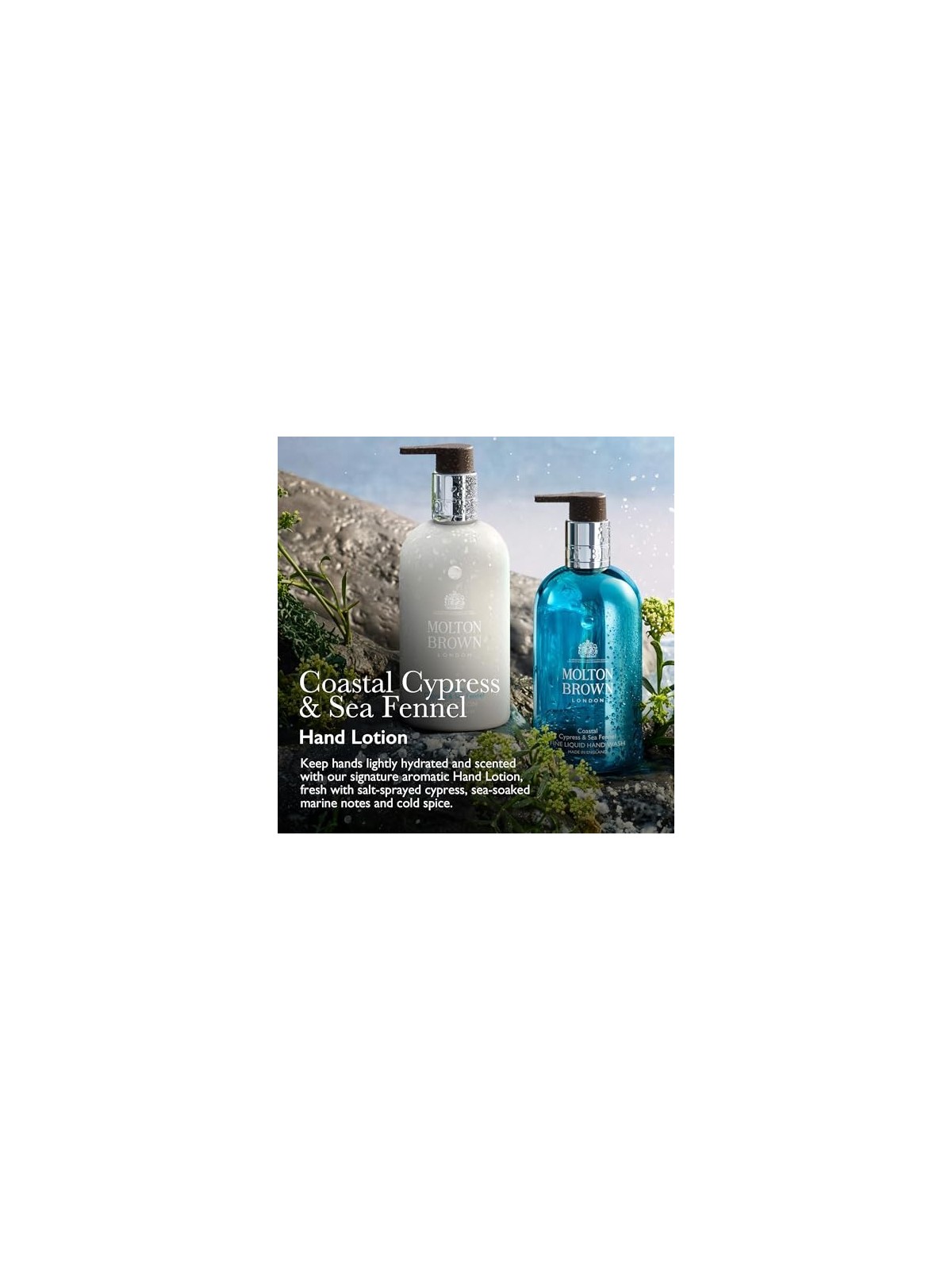 Crema mani Molton Brown al cipresso e finocchio marino 300ml