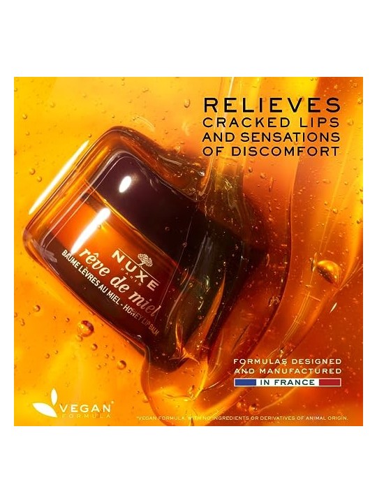 Nuxe Reve De Miel Ultra Nourishing Lip Balm donna 15g