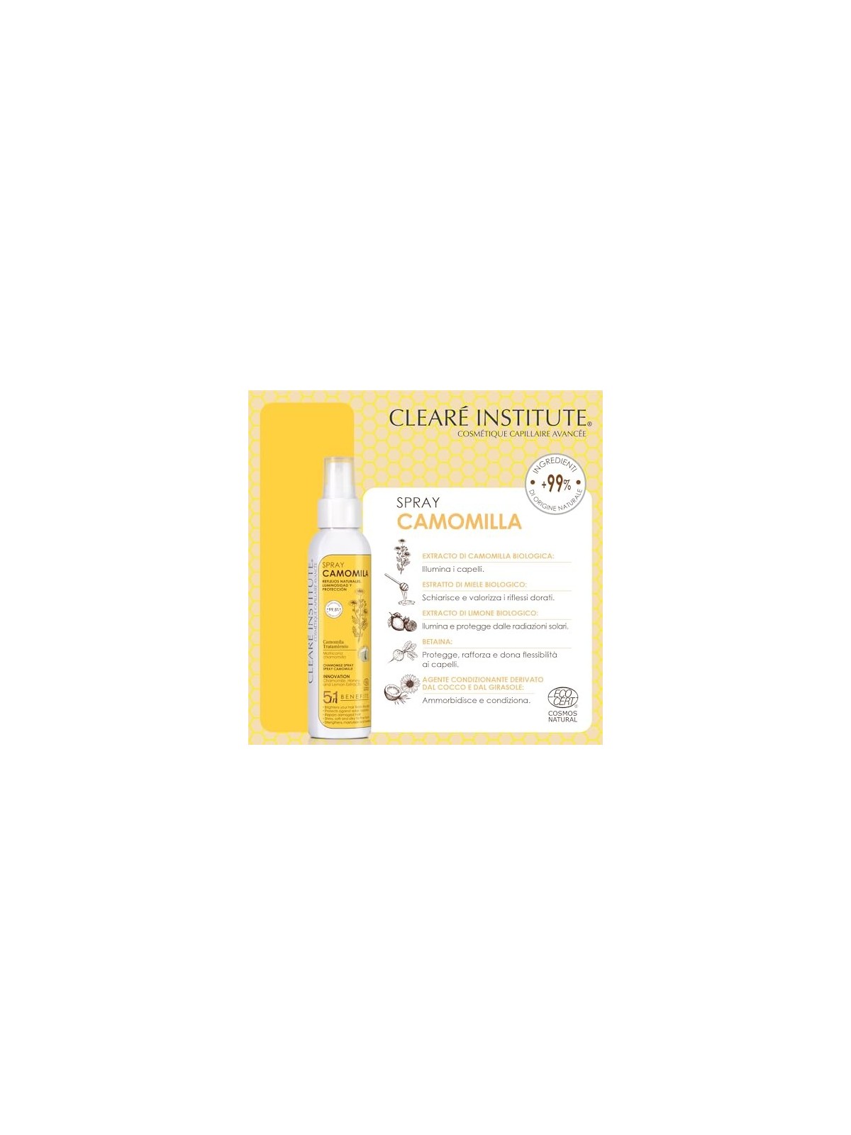 Spray eco Clearï¿½ï¿½ Institute CAMOMILA 125ml unisex