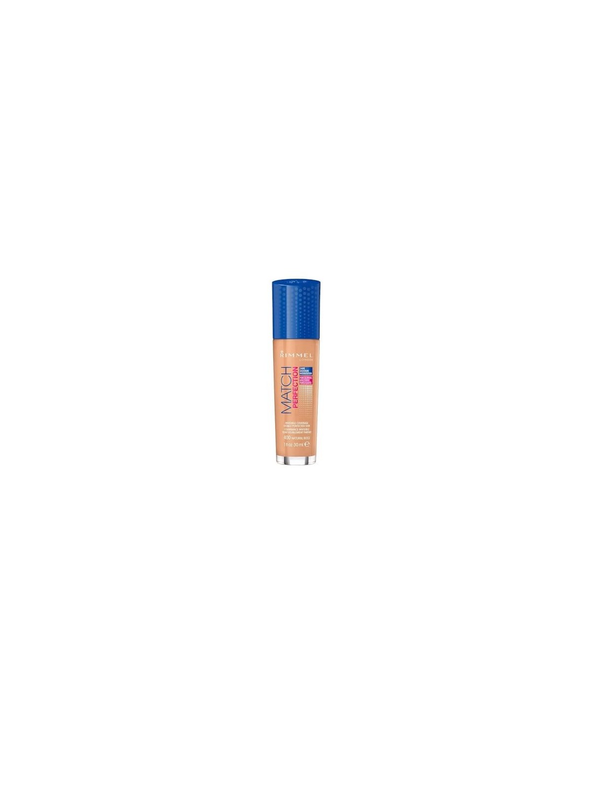 Rimmel Match Perfection SPF 20 Makeup 30 ml 400 Natural Beige