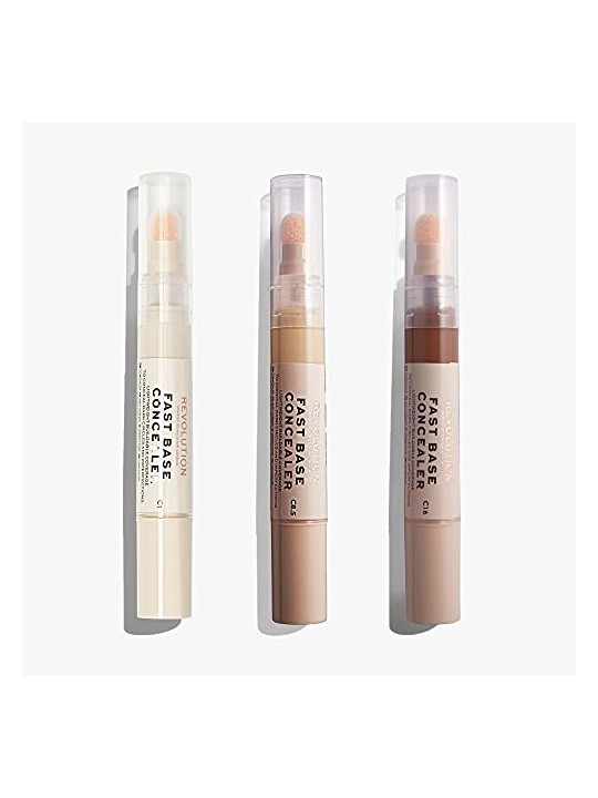 Correttore Makeup Revolution Fast Base Occhiaie in Penna C 2 45ml donna