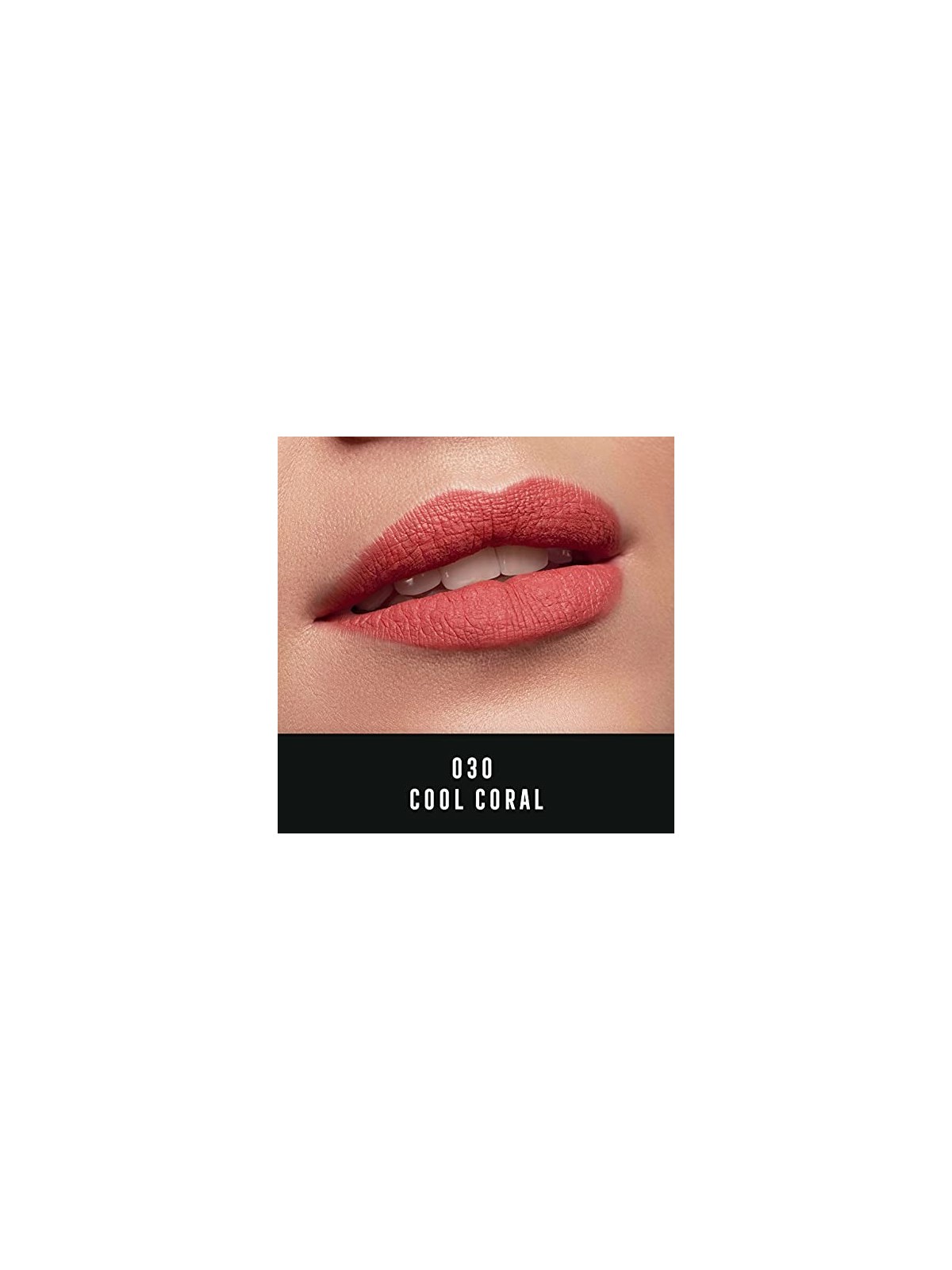 Max Factor Lipfinity Velvet Matte Liquido Matte Labbra tick 4 ml donna 030 Cool Coral