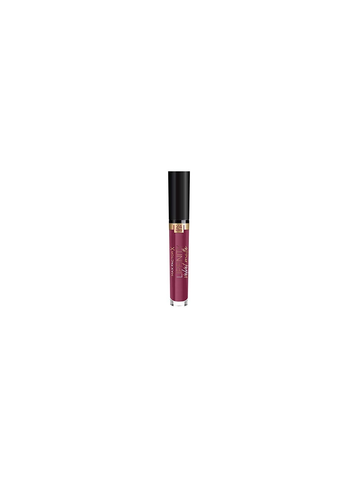 Max Factor Lipfinity Velvet Matte Liquido Matte Labbra tick 4 ml donna 050 Satin Berry