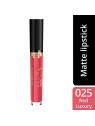 Rossetto Liquido Matte Max Factor Lipfinity Velvet Matte 025 Red Luxury
