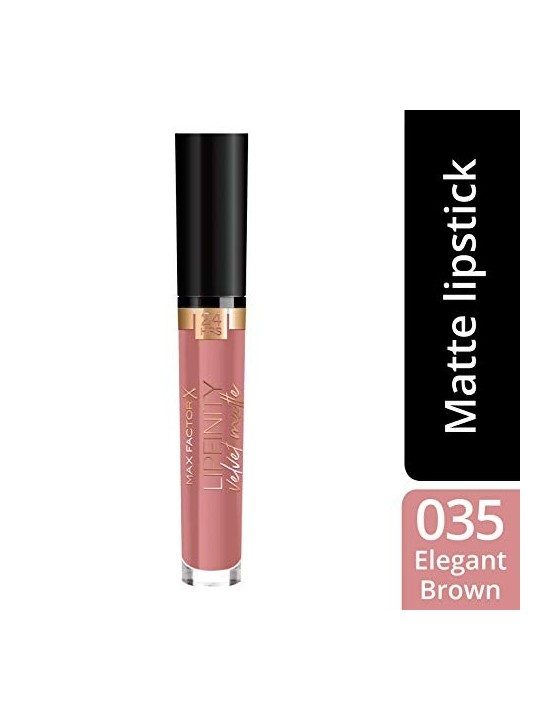 Rossetto Max Factor LIPFINITY velvet matte 035 Elegant Brown