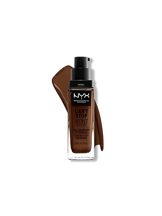 Fondotinta Nyx Professional Make Up CAN'T STOP WON'T STOP Deep Walnut 30ml