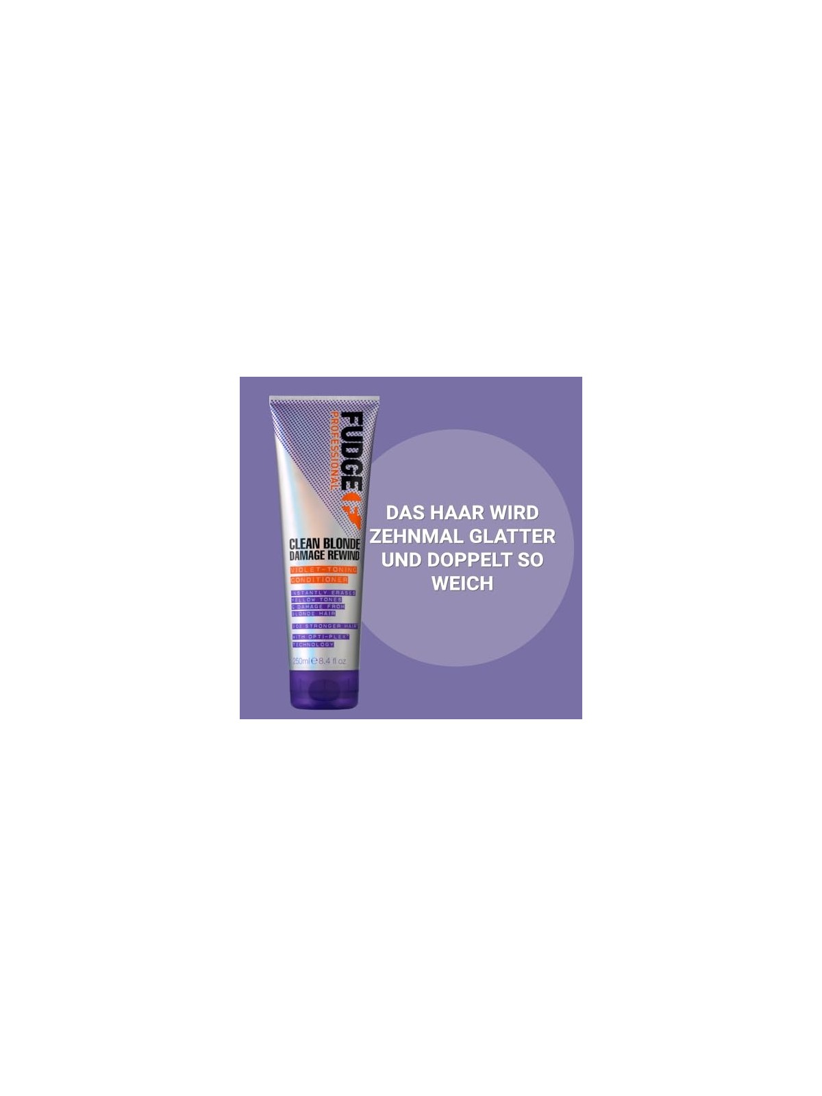 Clean Blonde Damage Rewind Violet-Toning Conditioner balsamo rigenerante e tonificante per capelli biondi 1L