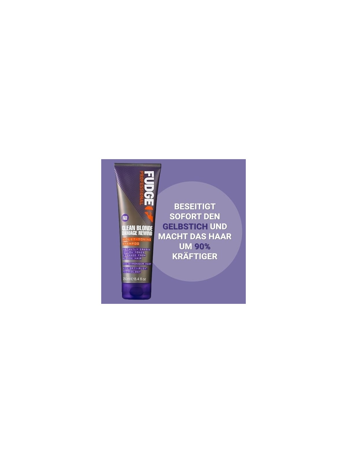 Shampoo viola tonificante per capelli biondi e con mches donna 1000ml