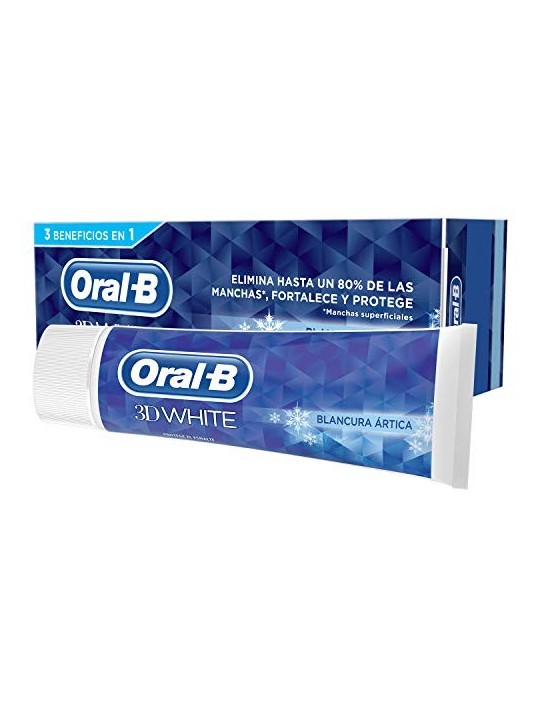 Oralb 3D WHITE BIANCO ARTICO pasta dentifricia 75ml unisex