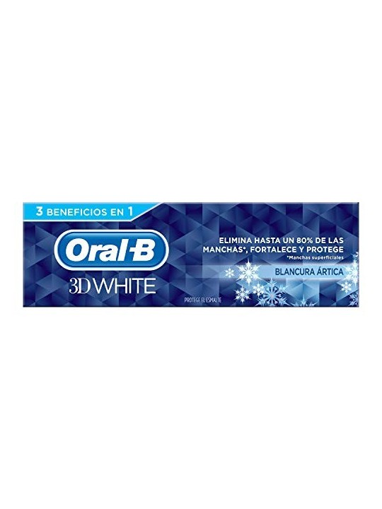 Oralb 3D WHITE BIANCO ARTICO pasta dentifricia 75ml unisex
