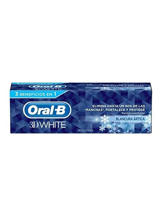 Oralb 3D WHITE BIANCO ARTICO pasta dentifricia 75ml unisex