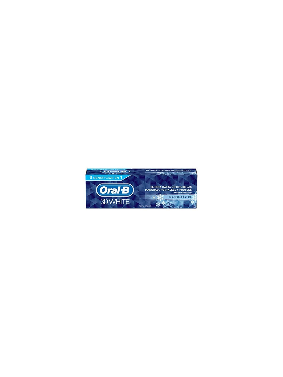 Oralb 3D WHITE BIANCO ARTICO pasta dentifricia 75ml unisex