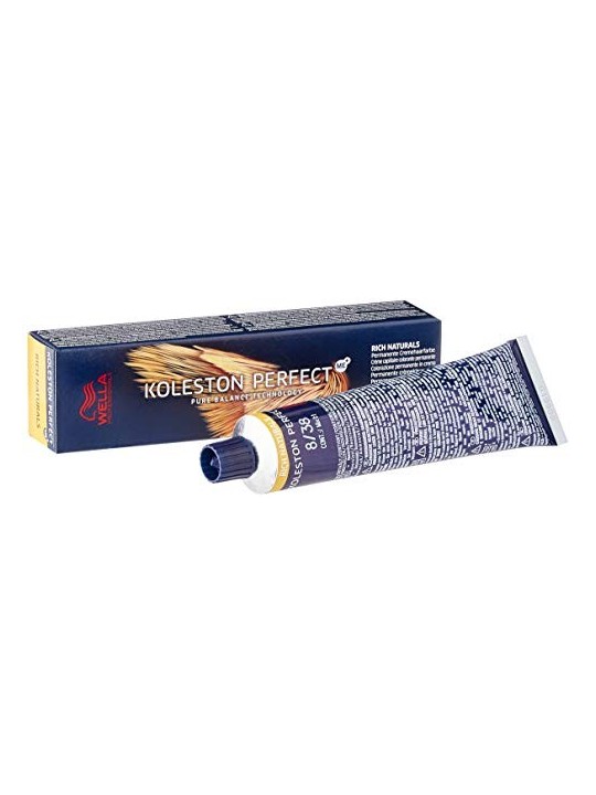 Wella Koleston Perfect Me - Rich Naturals unisex 60ml 8-38-Light Blonde Golden Pearl