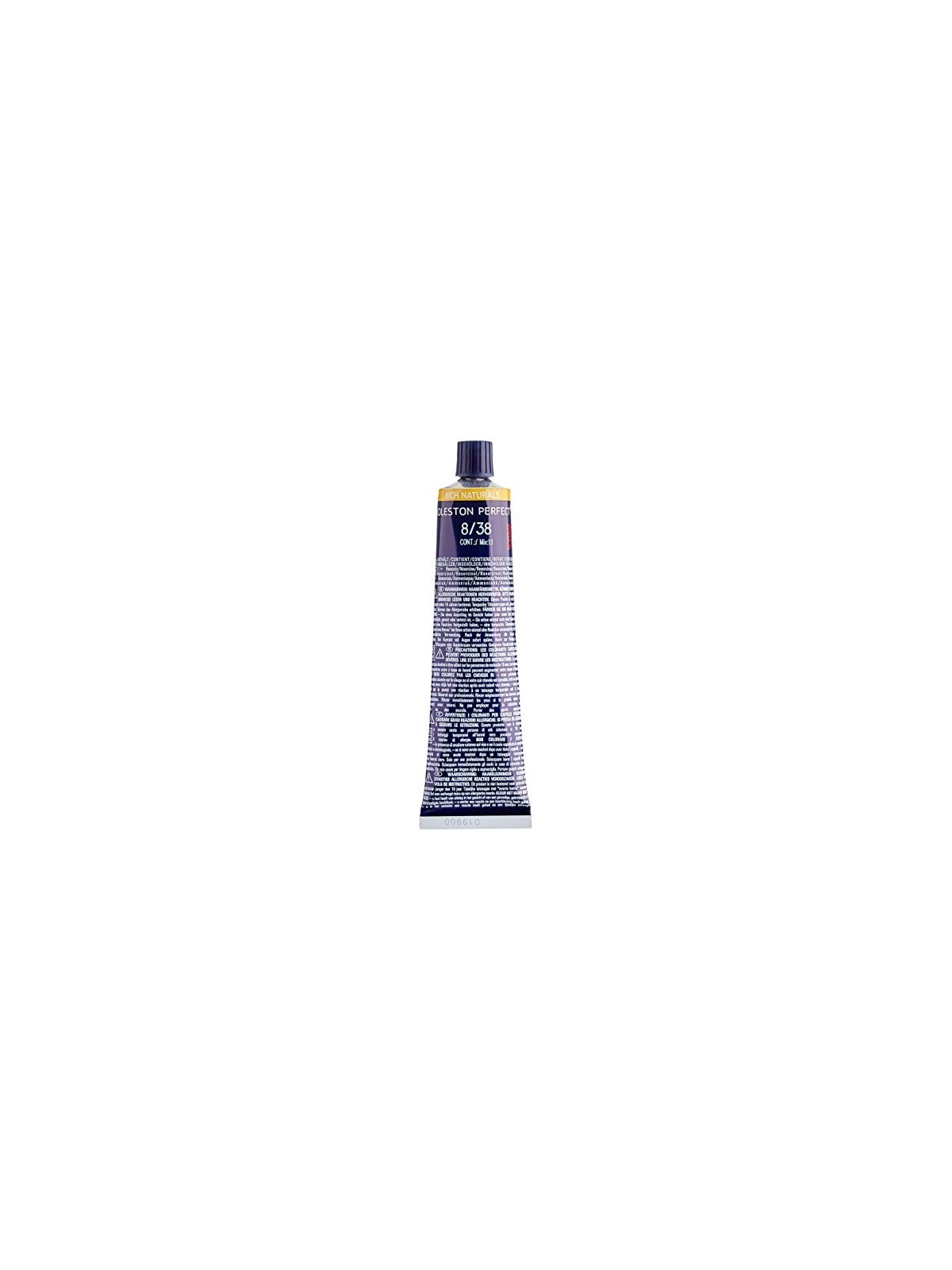 Wella Koleston Perfect Me - Rich Naturals unisex 60ml 8-38-Light Blonde Golden Pearl