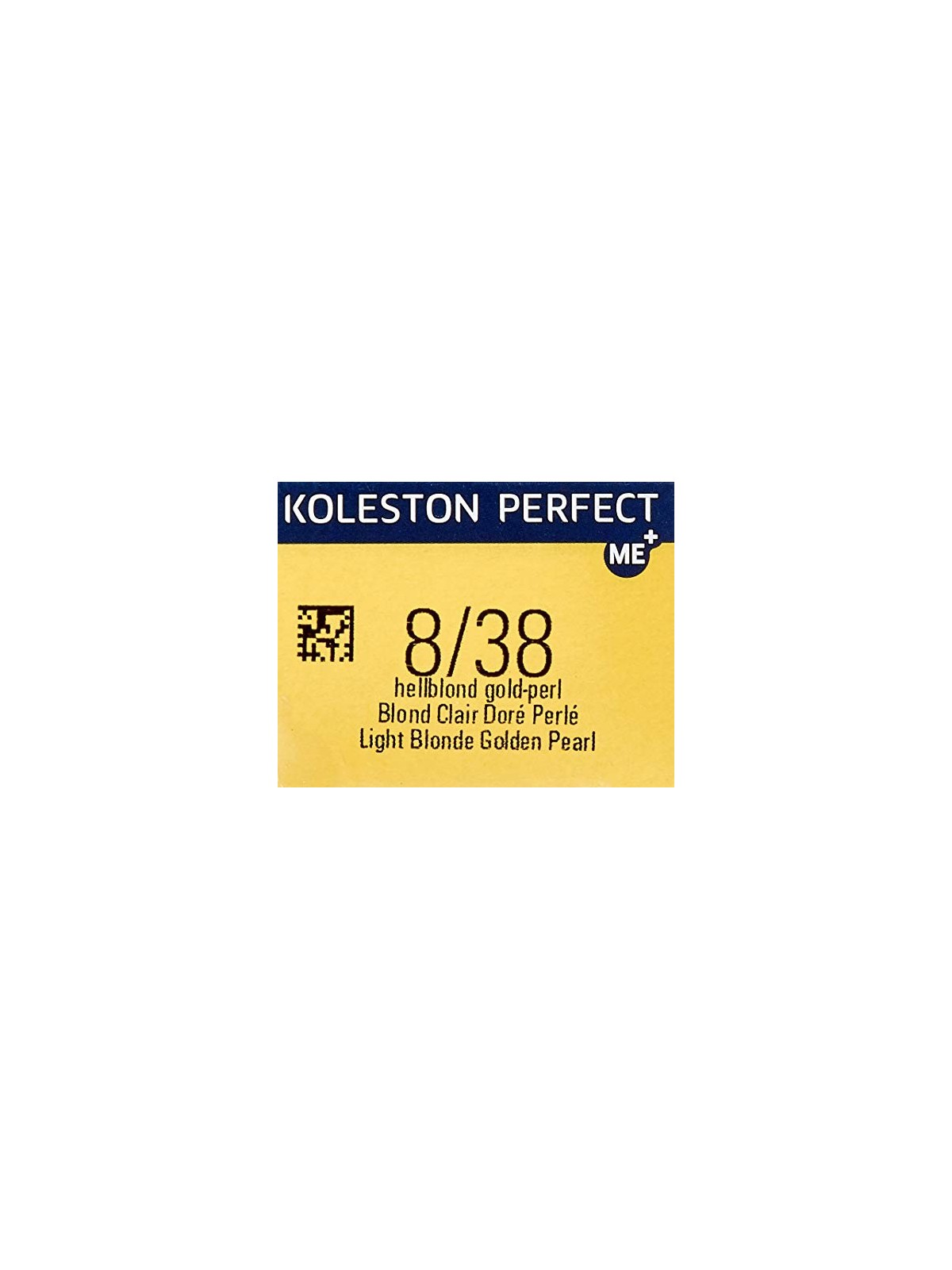 Wella Koleston Perfect Me - Rich Naturals unisex 60ml 8-38-Light Blonde Golden Pearl